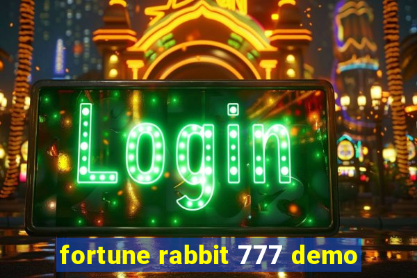 fortune rabbit 777 demo